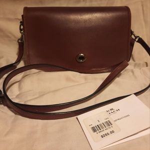 Burgundy Coach Purse